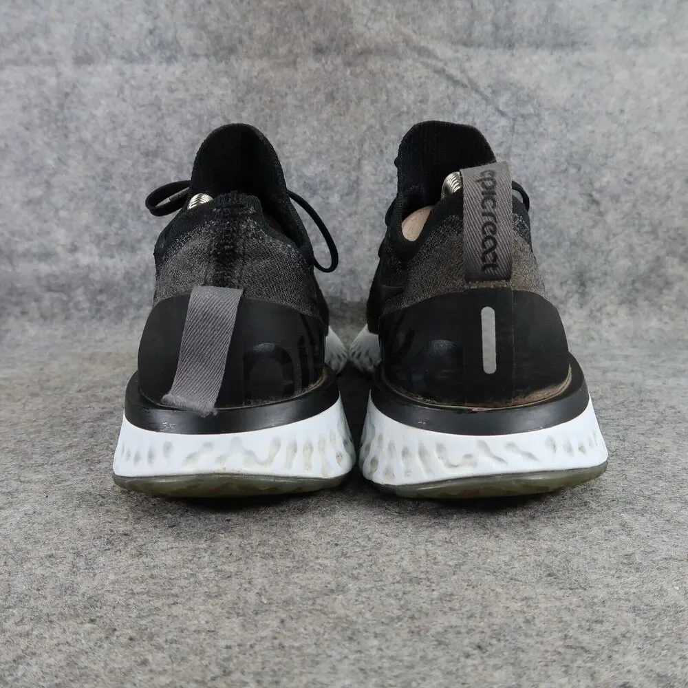 Nike Shoes Womens 8 Athletic Trainers Epic React Flyknit Running Active Black